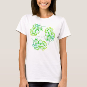 Camiseta Fruta de Vinha de Uva Estilizada, doce T-Shirt fre