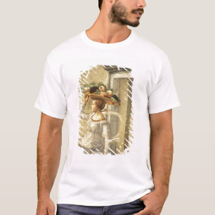 Camiseta Fruta do carregando da mulher, do nascimento de St