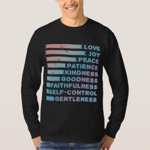 Camiseta Fruta do Espírito - Bíblia Cristã Verse - Amor