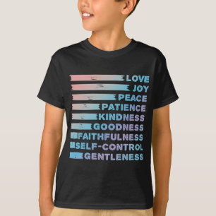 Camiseta Fruta do Espírito - Bíblia Cristã Verse - Amor