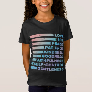 Camiseta Fruta do Espírito - Bíblia Cristã Verse - Amor