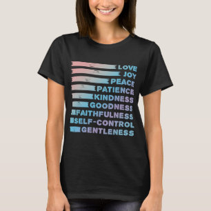 Camiseta Fruta do Espírito - Bíblia Cristã Verse - Amor