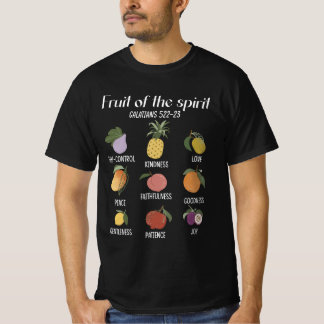 Camiseta Fruta Do Espírito Da Fé Cristã Jesus Deus Ama