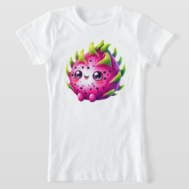 Camiseta Fruta Dragão Feliz (Postura )