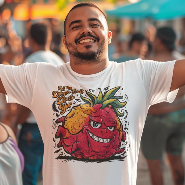 Camiseta Fruta Dragão Um Sorriso Quimológico (Criador carregado)