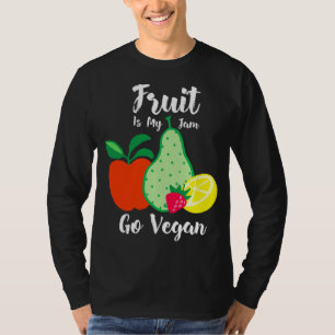 Camiseta Fruta É Meu Emperramento Vai Vegan