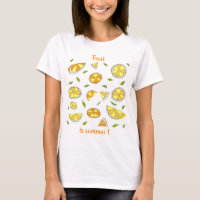 Fruta é verão Minimalista Fofo