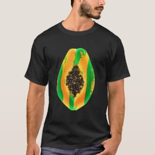 Camiseta Fruta Engraçada Carica Papaya Costume