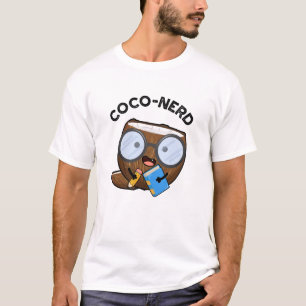 Camiseta Fruta Engraçado nerd Coquinho do Coco