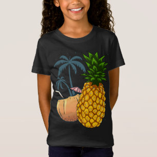 Camiseta Fruta Exótica Palmeiras Tropicais de Palmeiras de