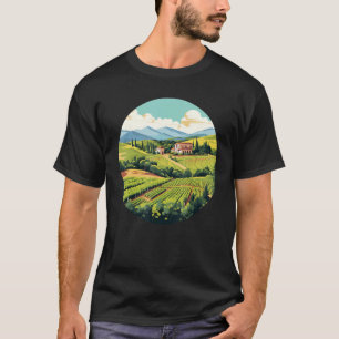 Camiseta Fruta Farmer legal com Vineyards para Boys e Gir