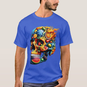 Camiseta Fruta Inferno Skull