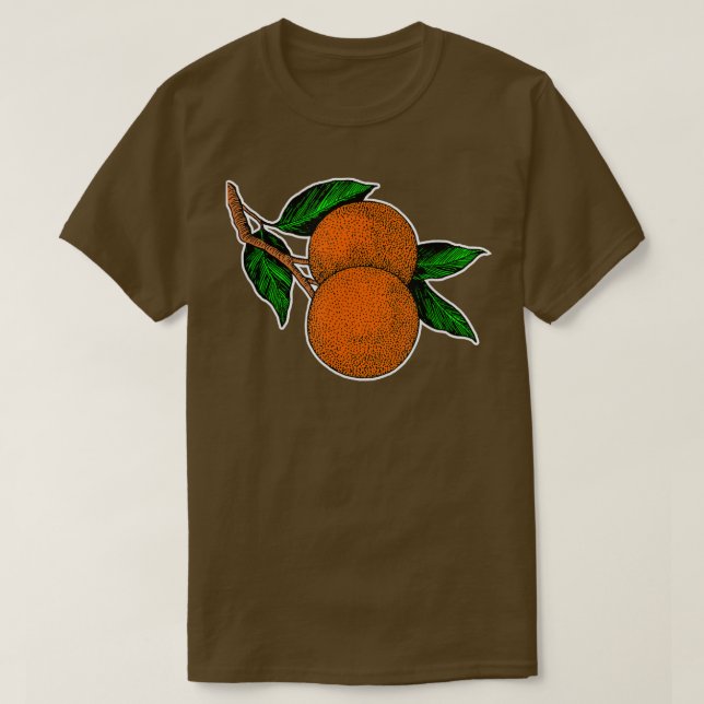 Camiseta Fruta Laranja 315  (Frente do Design)