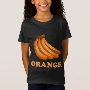 Camiseta Fruta Laranja Banana Funny Confusão Brincadeira Me
