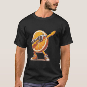 Camiseta Fruta Laranja-Batida-Batida-Batida-Laranja-Batida