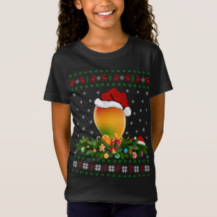Camiseta Fruta Mango Lover Xmas Santa Hat Cristo Mango Feia