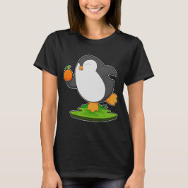Camiseta Fruta Pinguim Laranja