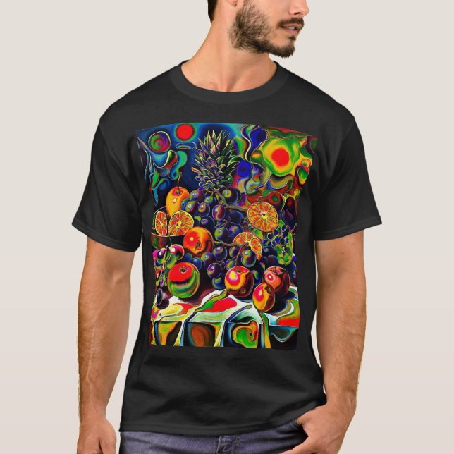 Camiseta Fruta psicodélica 4 (Frente)