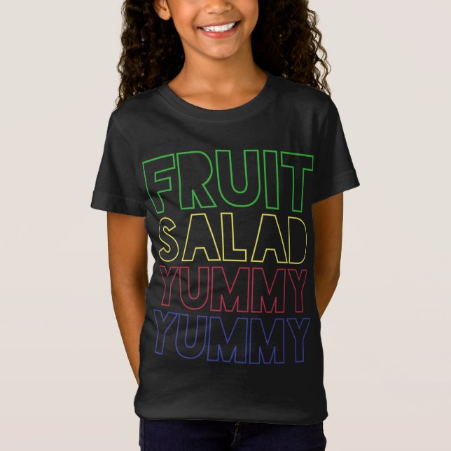 CAMISETA FRUTA SALAD YUMMY YUMMY (Frente)
