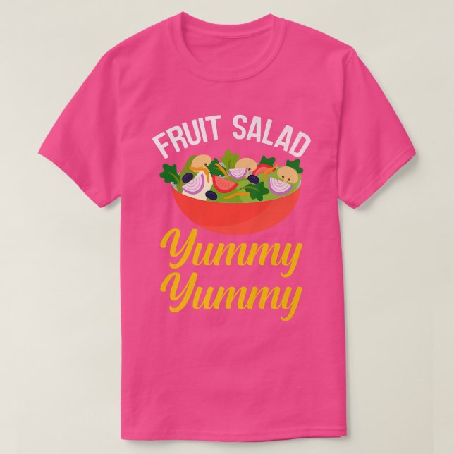 Camiseta Fruta Salad Yummy Yummy Fruta Salad Fruta (Frente do Design)