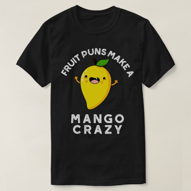 Camiseta Fruta Torna Uma Manga Maluca Comida (Frente do Design)