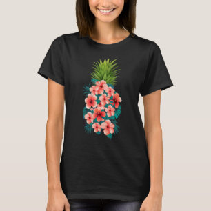 Camiseta Fruta Tropical Floral Aloha Hawaii Summer Flower P