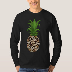 Camiseta Fruta tropical legal havaiana Pineapple Leopard Ch