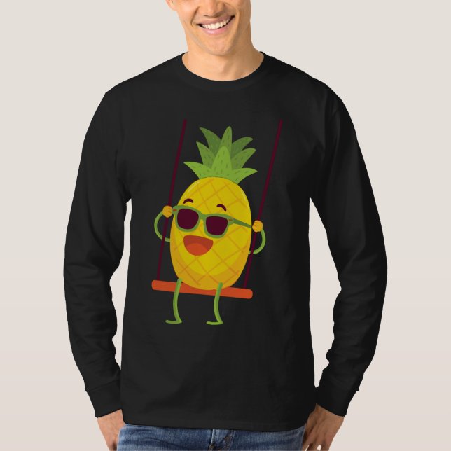 Camiseta Fruta Tropical Swing Pineapple (Frente)