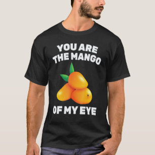 Camiseta Fruta - Você É O Manga Do Meu Olho - Vegetariano -