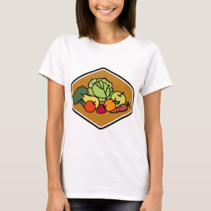 Camiseta Frutas