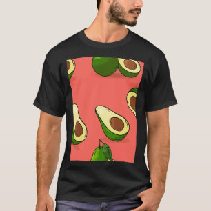 Camiseta Frutas Abstrato do Avocado