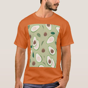 Camiseta Frutas Avocado Flores