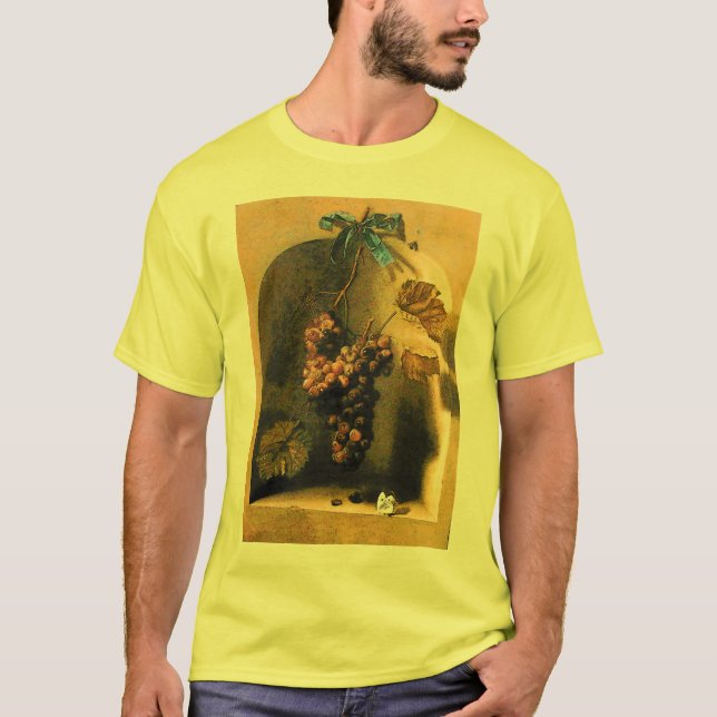 Camiseta FRUTAS DA SEASON - PROSPERITY marrom verde (Frente)