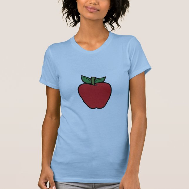 Camiseta Frutas de Apple do t-shirt do espírito (Frente)