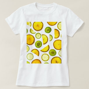 Camiseta Frutas de Citros Frescas