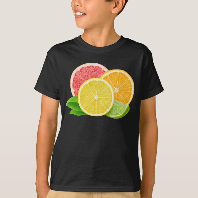 Camiseta Frutas de Citrus (Frente)