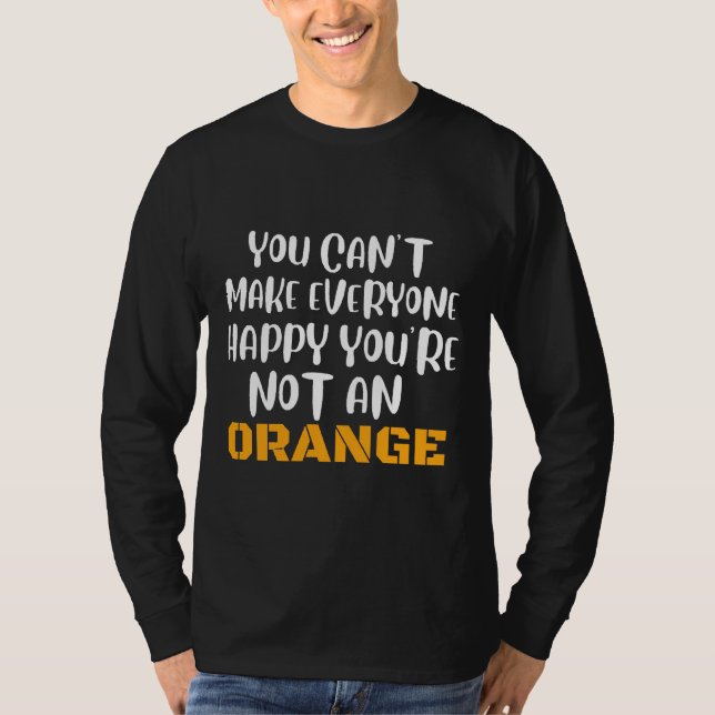Camiseta Frutas de laranja Jogos de Bebendo de vinho de gat (Frente)