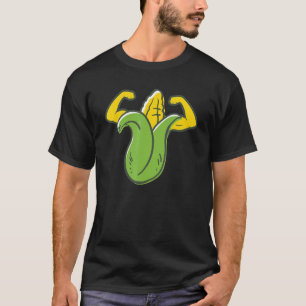 Camiseta Frutas de Milho Levantamento de Potência Halterofi