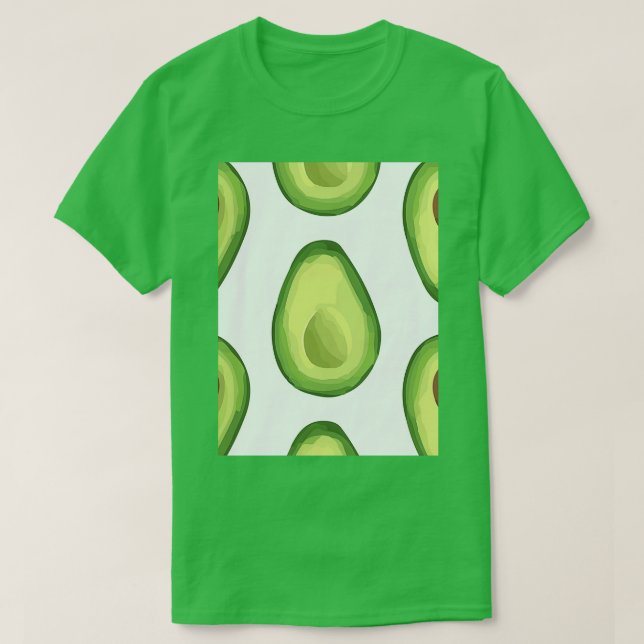 Camiseta Frutas do Avocado Flamingo (Frente do Design)