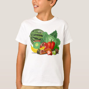 Camiseta Frutas e legumes