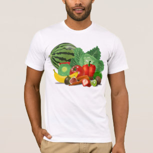 Camiseta Frutas e legumes