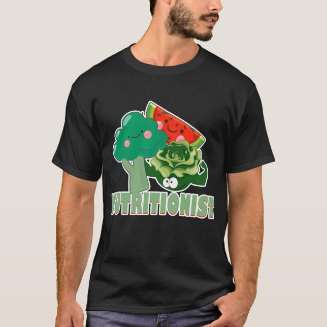 Camiseta Frutas e Produtos Hortícolas Profissionais (Frente)