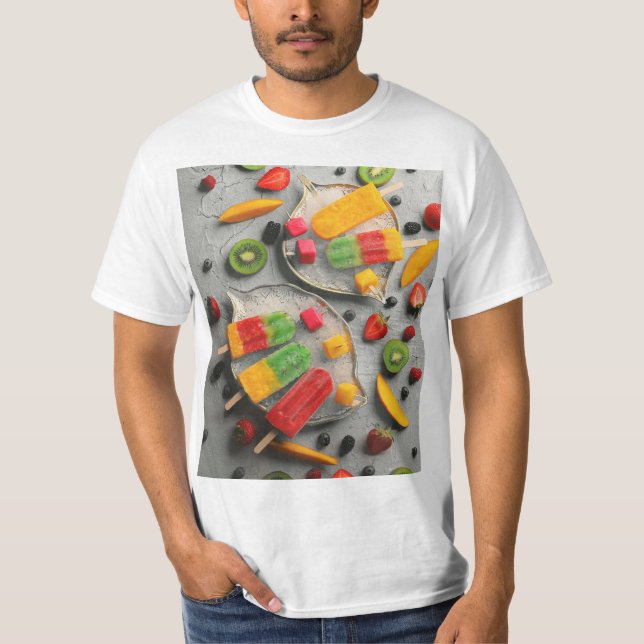 Camiseta Frutas E Vegetais (Frente)
