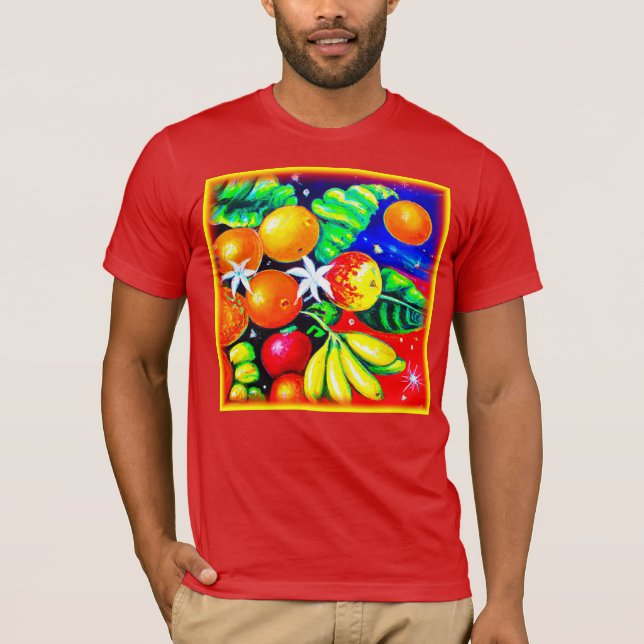 Camiseta Frutas estonteantes do céu estrelado. Comprar Agor (Frente)