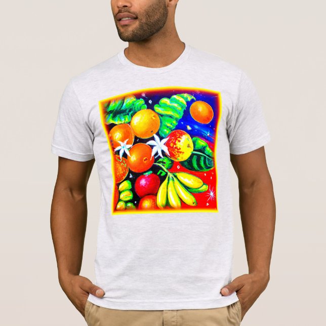 Camiseta Frutas estonteantes do céu estrelado. Comprar Agor (Frente)