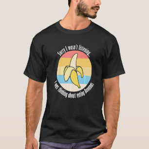 Camiseta Frutas Exóticas Deliciosas Banana Ditado