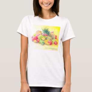 Camiseta Frutas felizes