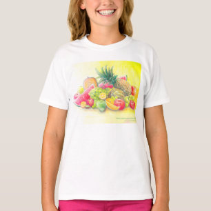 Camiseta Frutas felizes