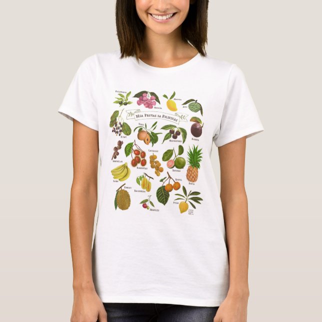 Camiseta Frutas nas Filipinas (Frente)