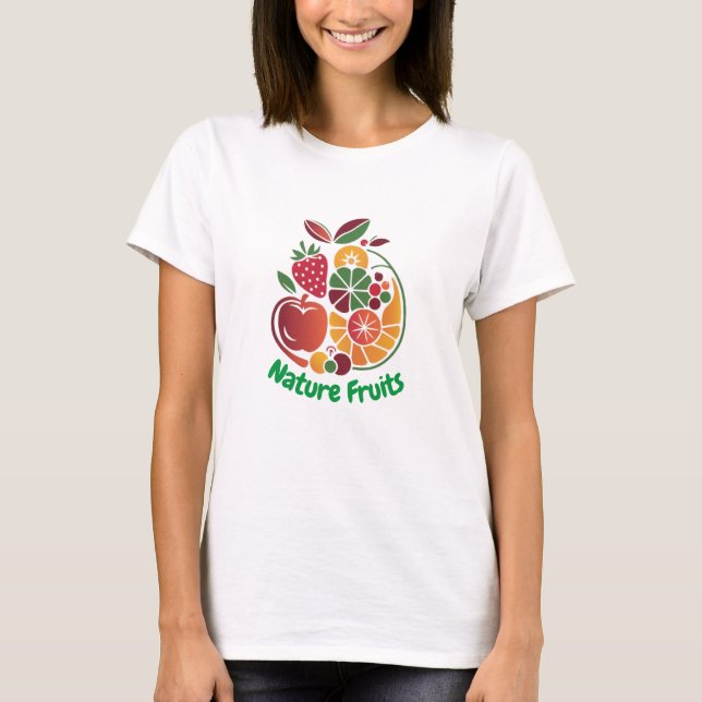 Camiseta Frutas naturais (Frente)